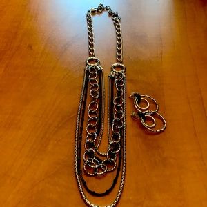 Brighton necklace and earring set